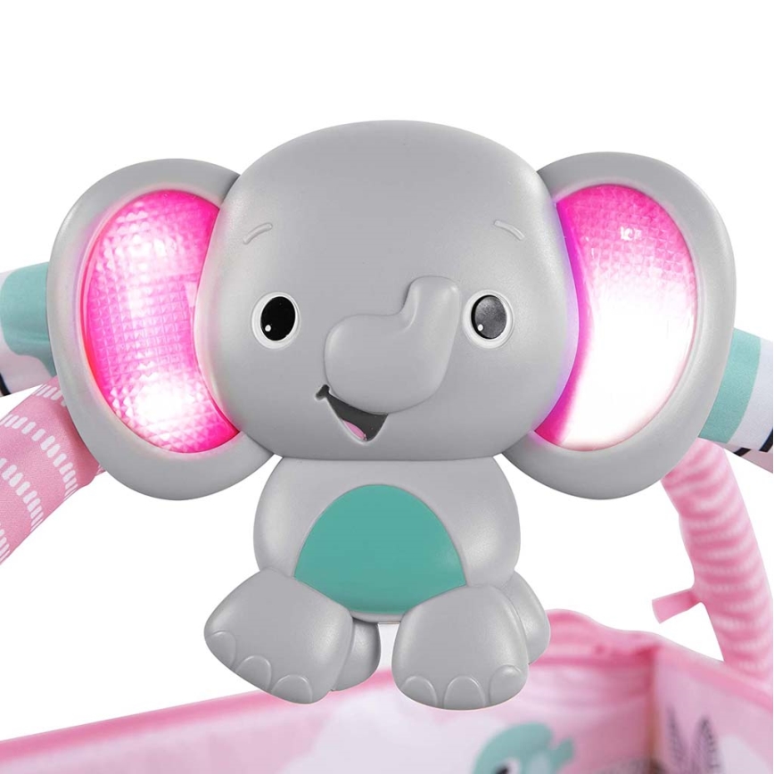 Bright Starts - Manta de juego para niños 5en1 YOUR WAY BALL PLAY 3xAA rosa