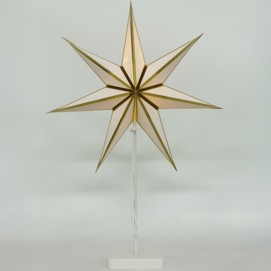 Brilagi - Adorno navideño LED en forma de estrella, funciona con 3 pilas AA