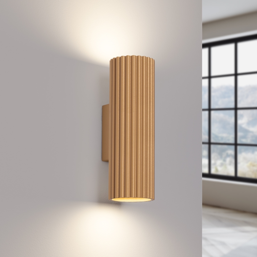 Brilagi - Aplique CRESTO 2xGU10/10W/230V 20 cm dorado