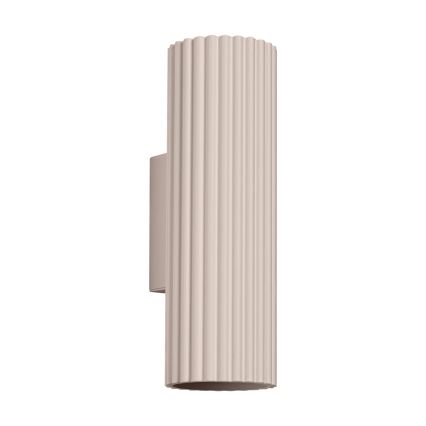 Brilagi - Aplique CRESTO 2xGU10/10W/230V 20 cm taupe