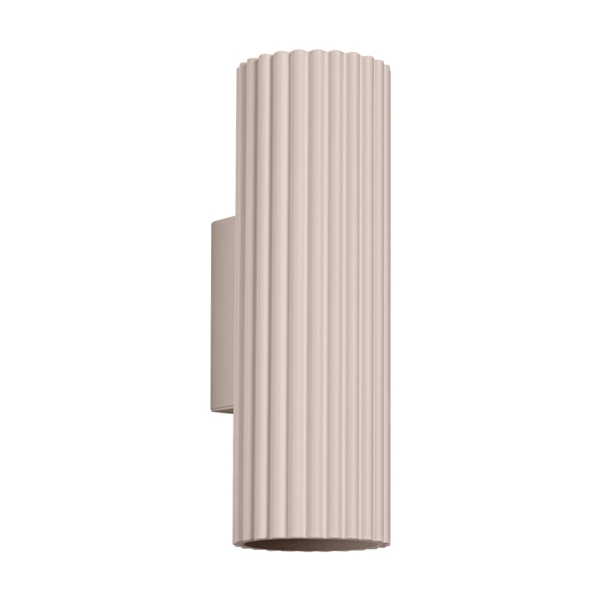 Brilagi - Aplique CRESTO 2xGU10/10W/230V 20 cm taupe