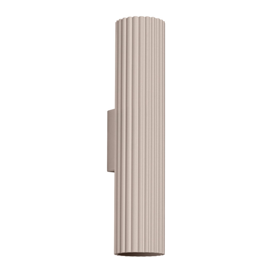 Brilagi - Aplique CRESTO 2xGU10/10W/230V 30 cm taupe