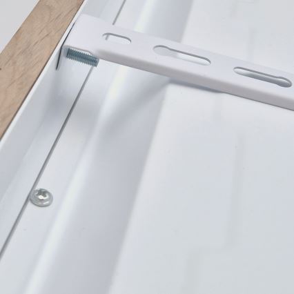 Brilagi - Plafón de baño LED WOODY FRAME LED/50W/230V 120x30 cm IP44 roble