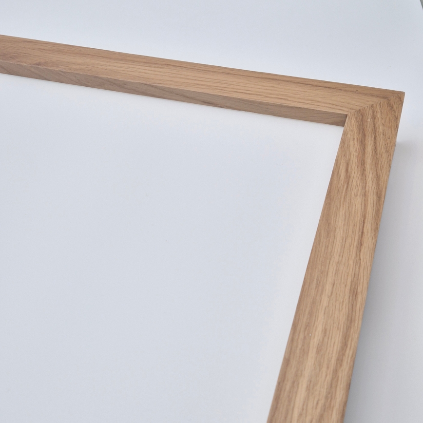Brilagi - Plafón de baño LED WOODY FRAME LED/50W/230V 60x60 cm IP44 roble