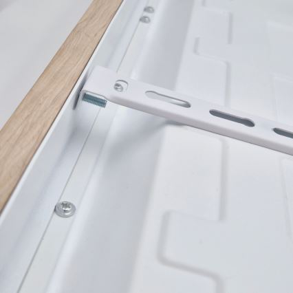 Brilagi - Plafón de baño LED WOODY FRAME LED/50W/230V 60x60 cm IP44 roble