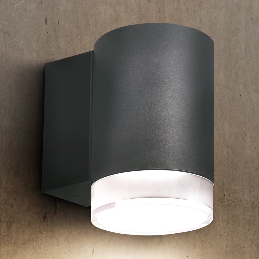 Brilagi - Aplique de exterior MATERA 1xGU10/30W/230V antracita IP54