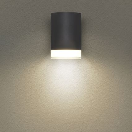 Brilagi - Aplique de exterior MATERA 1xGU10/30W/230V antracita IP54