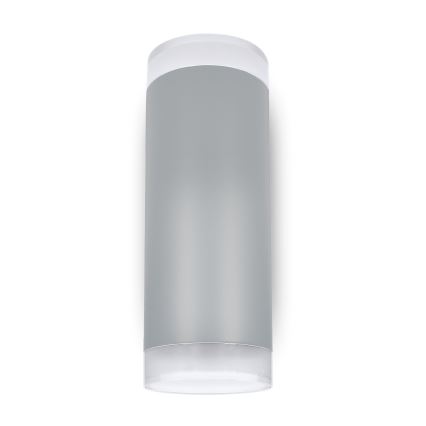 Brilagi - Aplique de exterior MATERA 2xGU10/30W/230V gris IP54