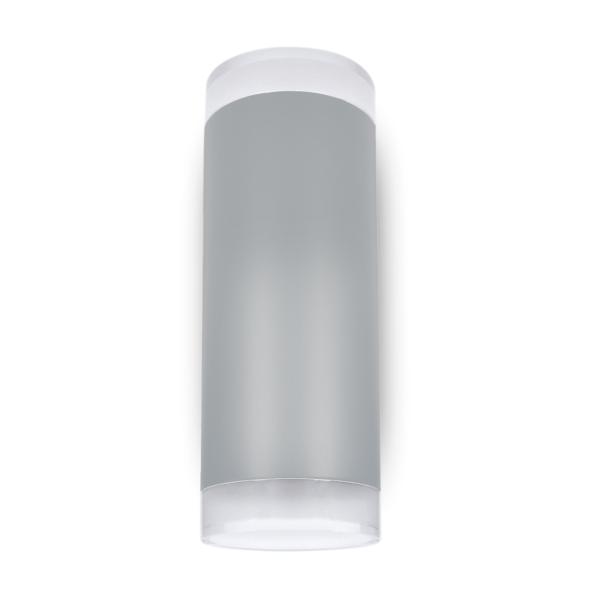Brilagi - Aplique de exterior MATERA 2xGU10/30W/230V gris IP54