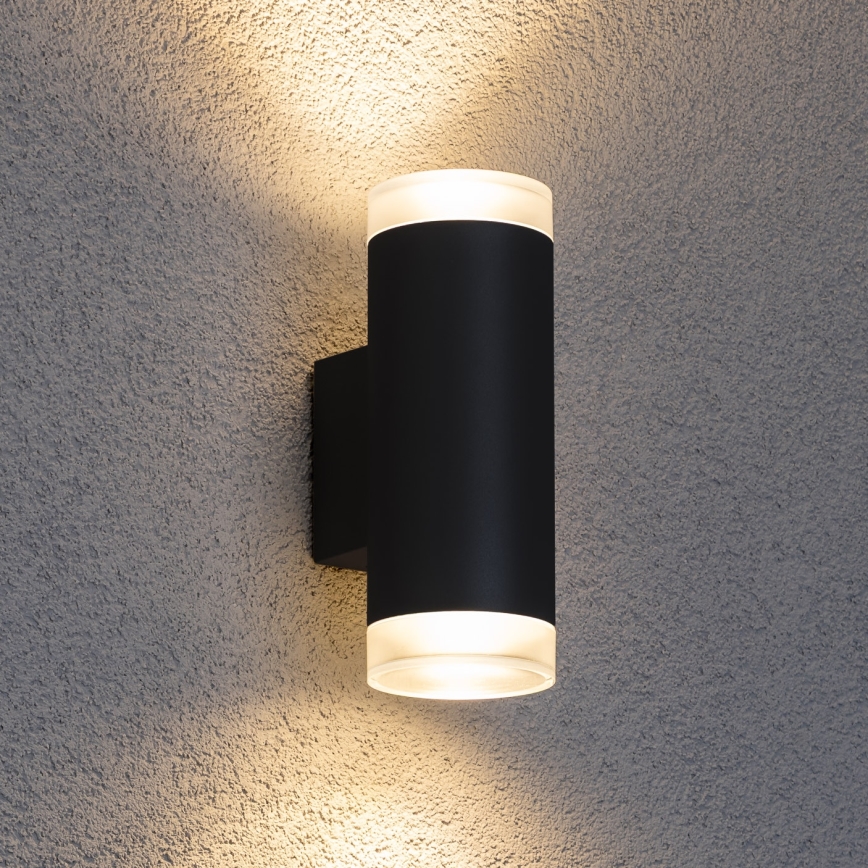 Brilagi - Aplique de exterior MATERA 2xGU10/30W/230V IP54