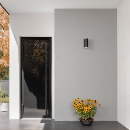 Brilagi - Aplique de exterior MATERA 2xGU10/30W/230V IP54