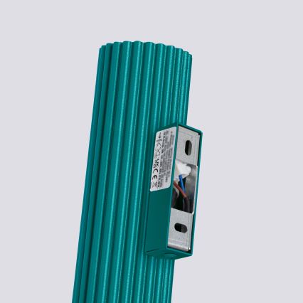 Brilagi - Aplique de pared CRESTO 2xGU10/10W/230V 20 cm turquesa