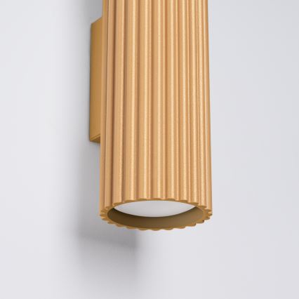 Brilagi - Aplique de pared CRESTO 2xGU10/10W/230V 30 cm dorado