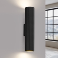 Brilagi - Aplique de pared CRESTO 2xGU10/10W/230V 30 cm negro