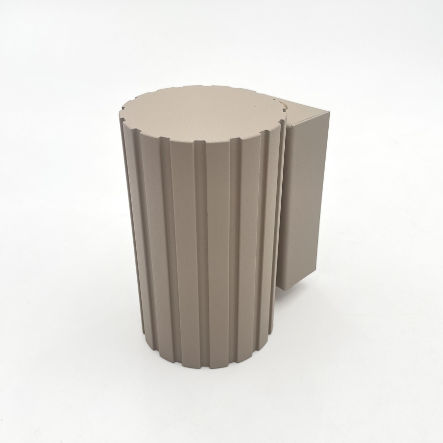 Brilagi - Aplique de pared CRISPINA 1xGU10/10W/230V 10 cm beige