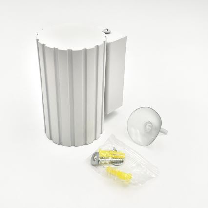 Brilagi - Aplique de pared CRISPINA 1xGU10/10W/230V 10 cm blanco