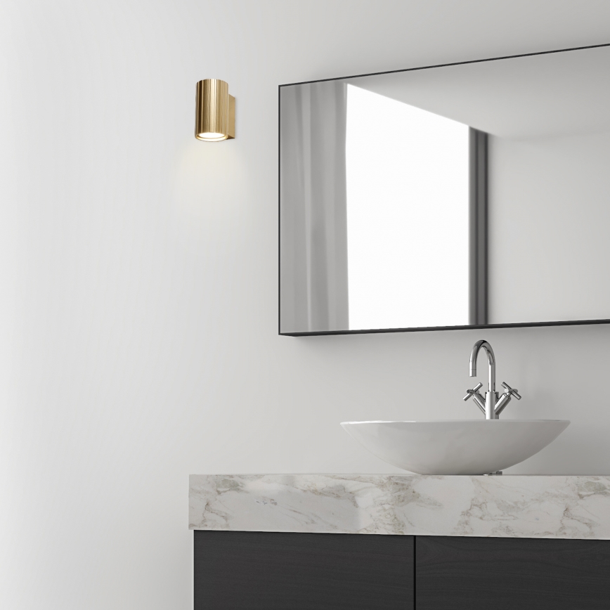 Brilagi - Aplique de pared CRISPINA 1xGU10/10W/230V 10 cm dorado