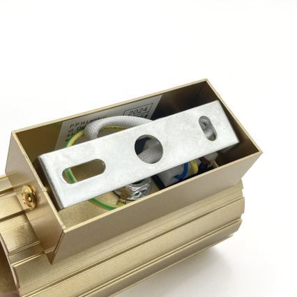 Brilagi - Aplique de pared CRISPINA 1xGU10/10W/230V 10 cm dorado