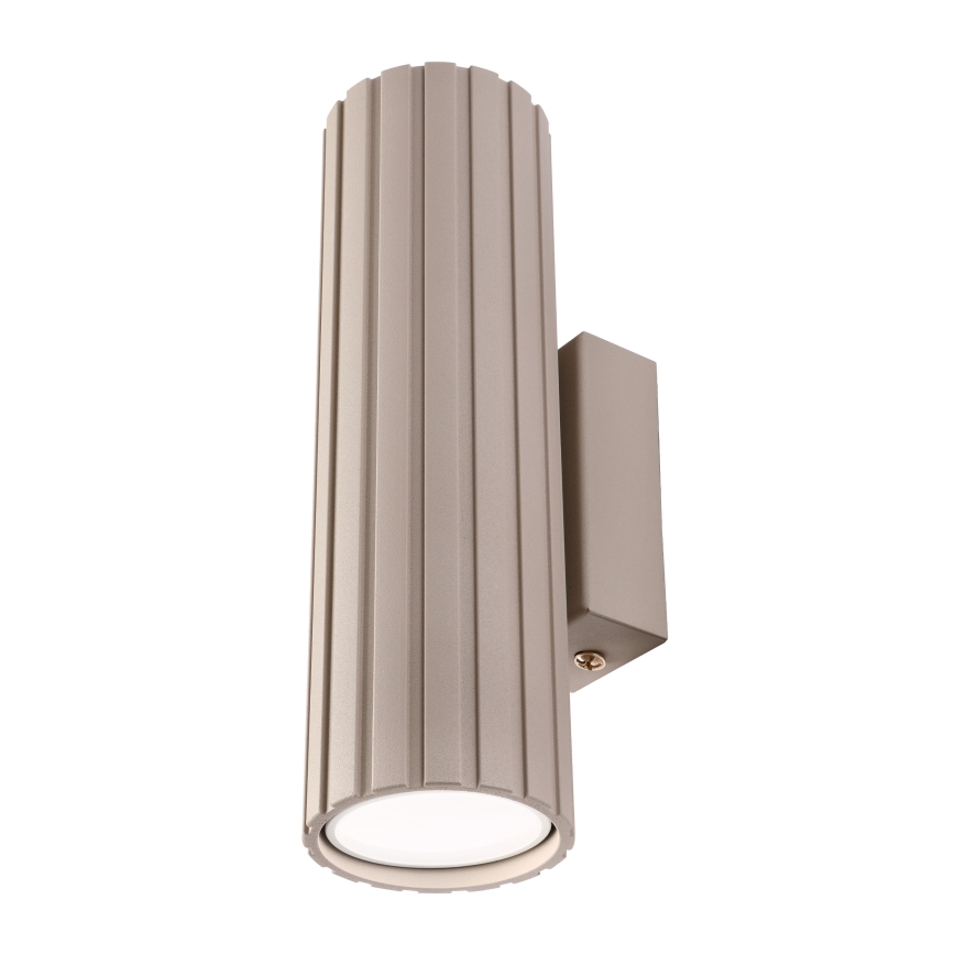 Brilagi - Aplique de pared CRISPINA 2xGU10/10W/230V 20 cm beige