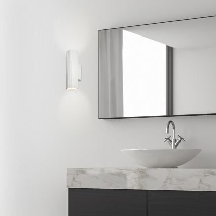 Brilagi - Aplique de pared CRISPINA 2xGU10/10W/230V 20 cm blanco