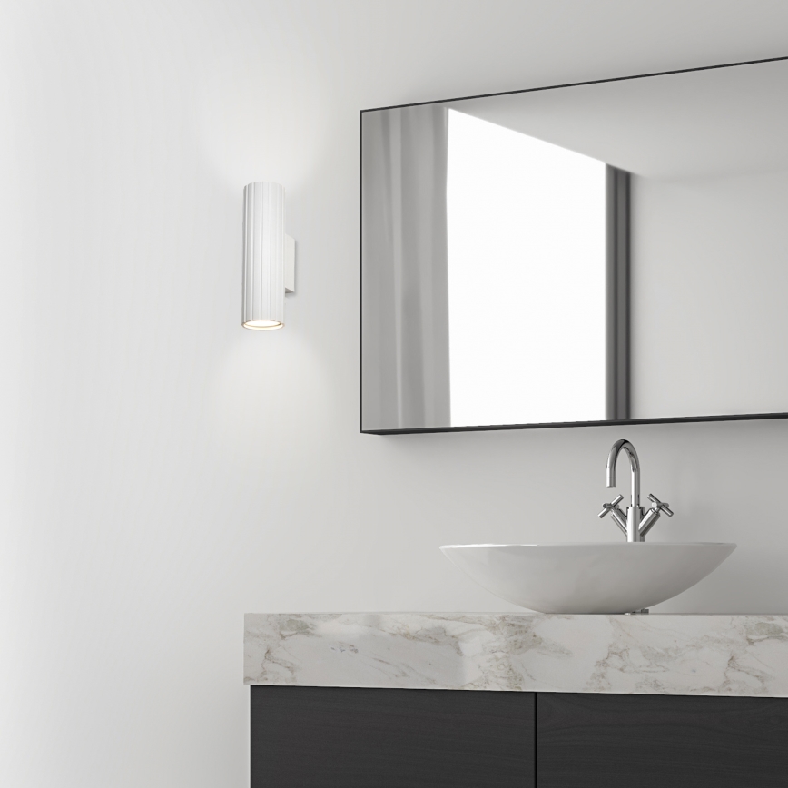 Brilagi - Aplique de pared CRISPINA 2xGU10/10W/230V 20 cm blanco