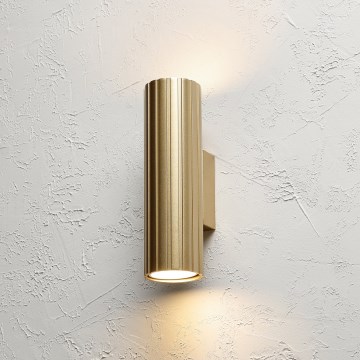 Brilagi - Aplique de pared CRISPINA 2xGU10/10W/230V 20 cm dorado