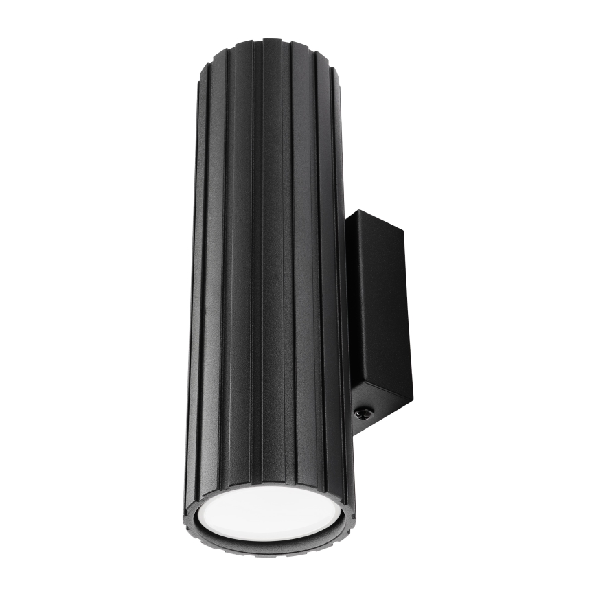 Brilagi - Aplique de pared CRISPINA 2xGU10/10W/230V 20 cm negro