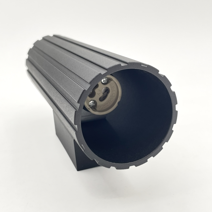 Brilagi - Aplique de pared CRISPINA 2xGU10/10W/230V 20 cm negro