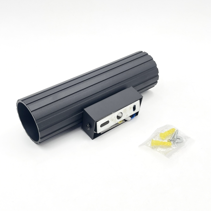 Brilagi - Aplique de pared CRISPINA 2xGU10/10W/230V 20 cm negro