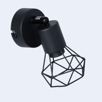 Brilagi - Aplique de pared direccional CAGE 1xE14/40W/230V