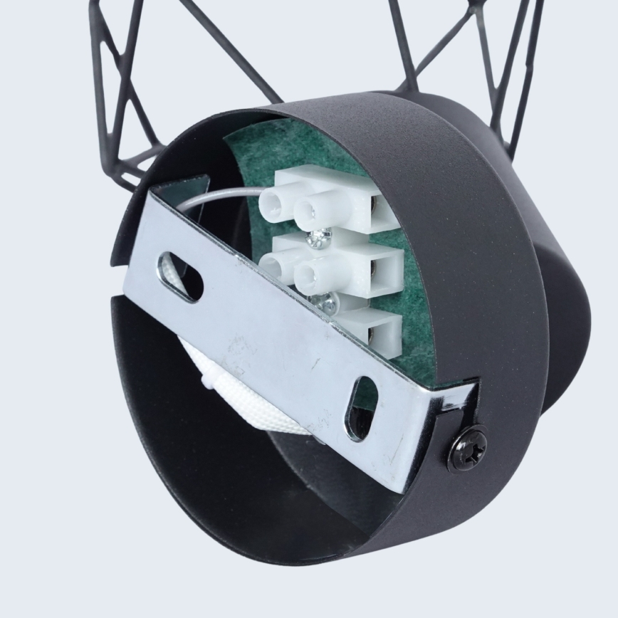 Brilagi - Aplique de pared direccional CAGE 1xE14/40W/230V