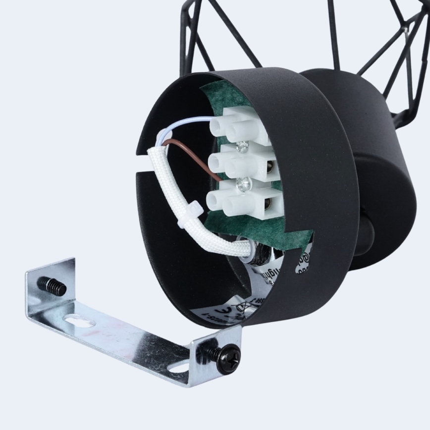 Brilagi - Aplique de pared direccional CAGE 1xE14/40W/230V