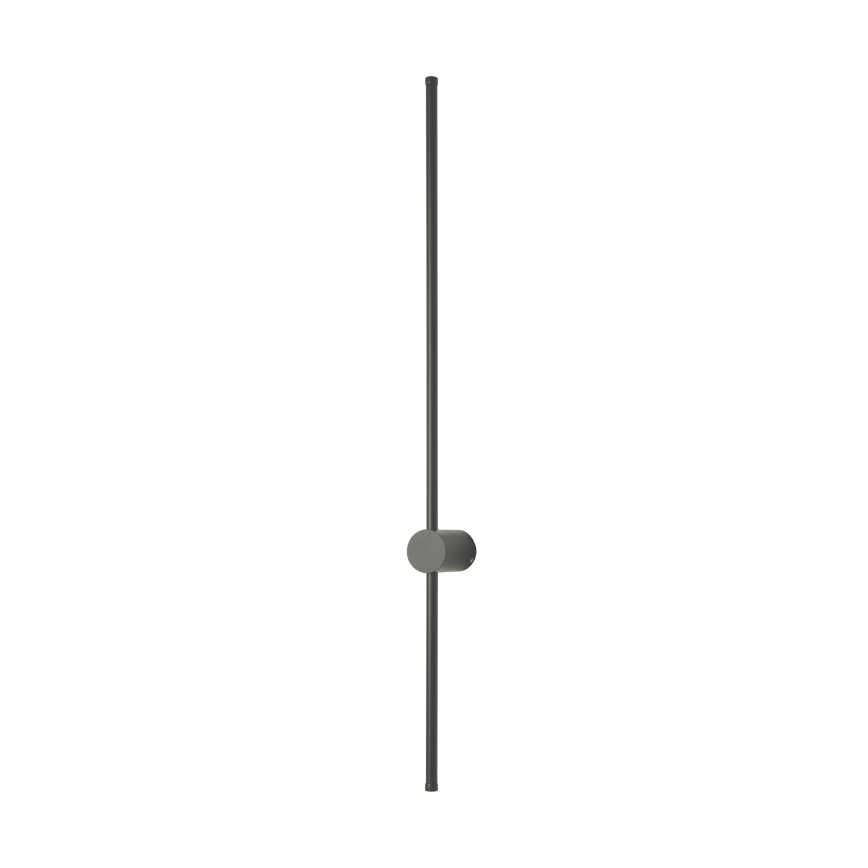 Brilagi - Aplique de pared exterior LED AURA LED/20W/230V 3000K IP54 97 cm antracita