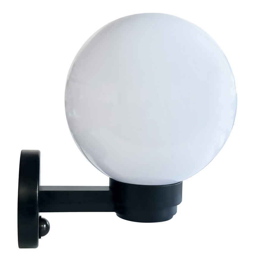 Brilagi - Aplique de pared para exterior con sensor de movimiento HARBOR 1xE27/40W/230V IP33 negro/blanco