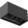 Brilagi - Aplique de pared exterior DOUBLE CUBE LED/12W/230V antracita IP65
