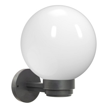 Brilagi - Aplique de pared exterior HARBOR 1xE27/40W/230V IP33 antracita/blanco