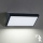 Brilagi - Aplique de pared exterior LED con sensor TRIANGLE LED/20W/230V negro IP65
