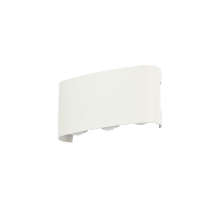 Brilagi - Aplique de pared exterior LED FLAREBOX LED/6W/230V blanco IP65