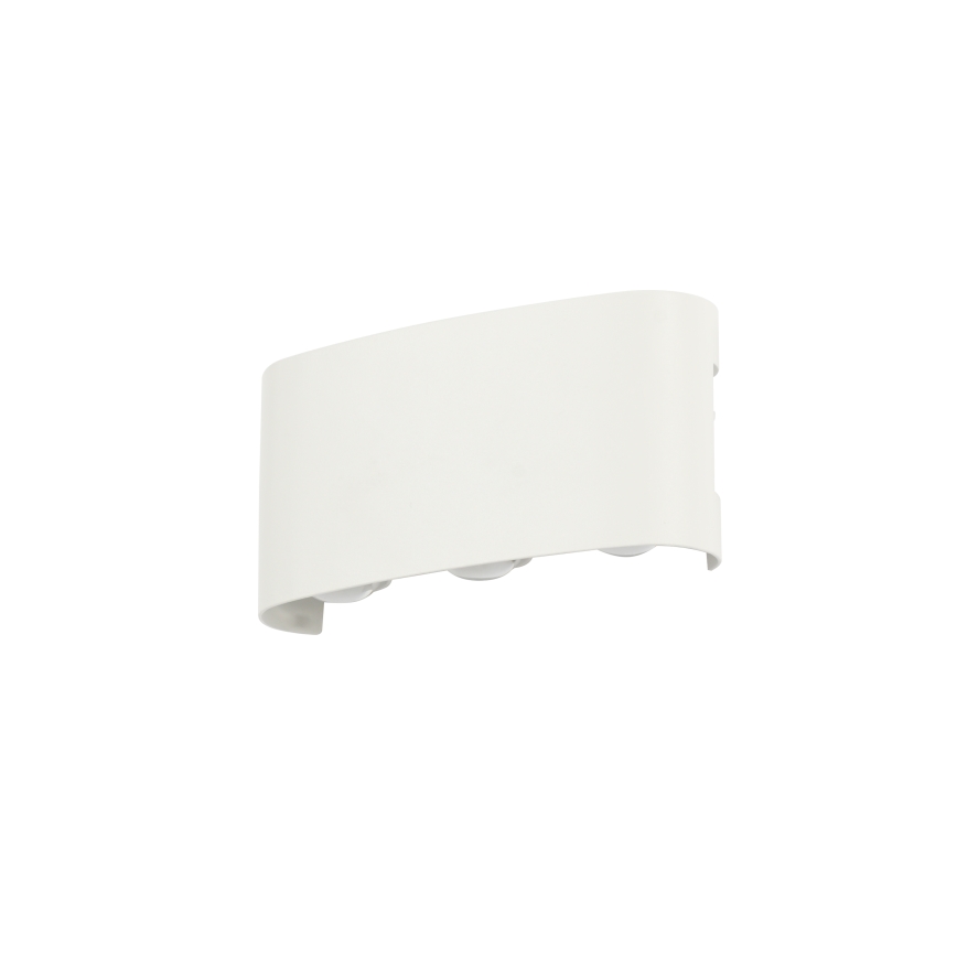 Brilagi - Aplique de pared exterior LED FLAREBOX LED/6W/230V blanco IP65