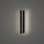 Brilagi - Aplique de pared exterior LED LINEAR, 8W, 230V, 4000K, IP65, 30 cm, negro