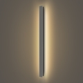 Brilagi - Aplique de pared exterior LED LINEAR LED/22W/230V 3000K IP65 100 cm antracita