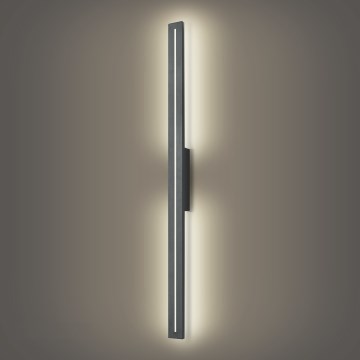 Brilagi - Aplique de pared exterior LED LINEO LED/24W/230V 4000K IP65 100 cm antracita