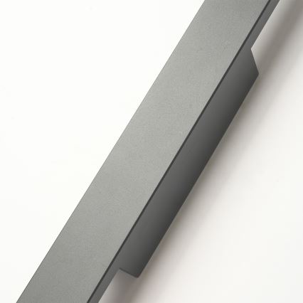 Brilagi - Aplique LED de pared exterior LUNA LED/24W/230V 3000K IP65 100 cm antracita