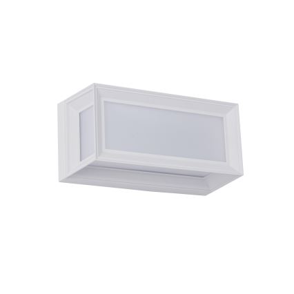 Brilagi - Aplique LED de pared exterior PARKER LED/12W/230V 3000/4500/6000K blanco IP44
