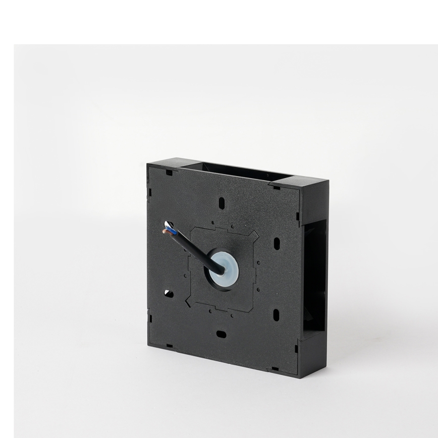 Brilagi - Aplique de pared exterior LED QUADRAY LED/4W/230V negro IP65