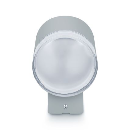 Brilagi - Aplique de pared exterior LED RGBW regulable MATERA 1xGU10/6W/230V 3000K IP54 gris + mando a distancia