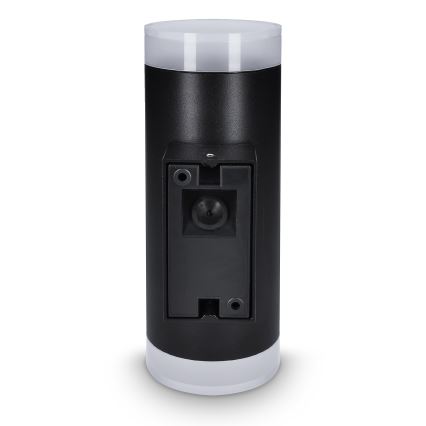 Brilagi - Aplique de pared exterior LED RGBW regulable MATERA 2xGU10/6W/230V 3000K IP54 negro + mando a distancia