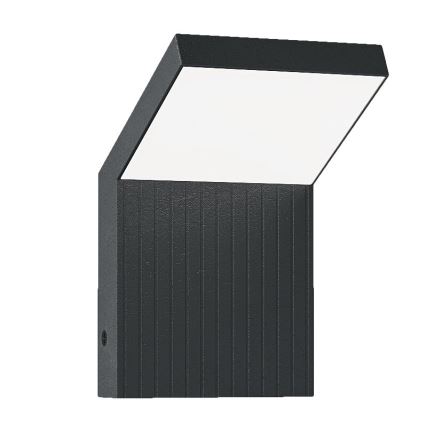 Brilagi - Aplique de pared exterior LED RIANO LED/8W/230V antracita IP65
