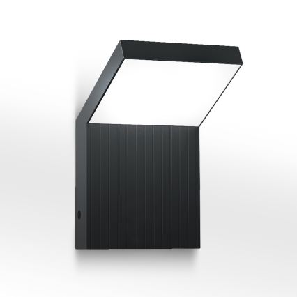 Brilagi - Aplique de pared exterior LED RIANO LED/8W/230V antracita IP65