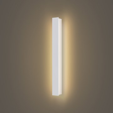 Brilagi - Aplique de pared exterior LINEAR LED/12W/230V 3000K IP65 50 cm blanco CRI 90